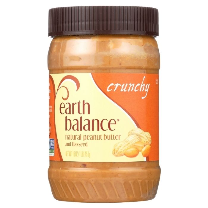 Earth Balance - Crunchy Peanut Butter, 16oz - front