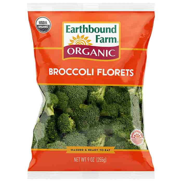 Earthbound Farms - Organic - Broccoli Florets, 10oz