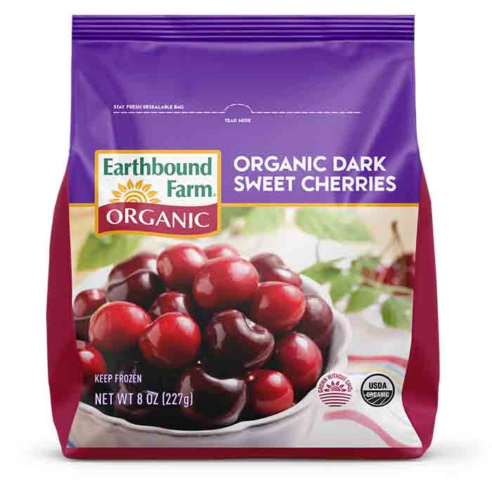 Earthbound Farms - Organic - Frozen Dark Sweet Cherries, 10oz