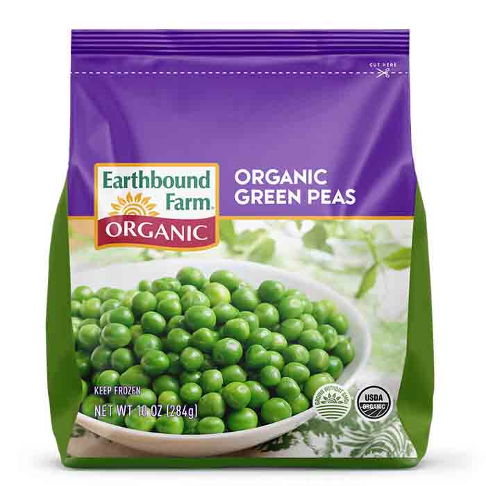 Earthbound Farms - Organic - Peas Green, 10oz