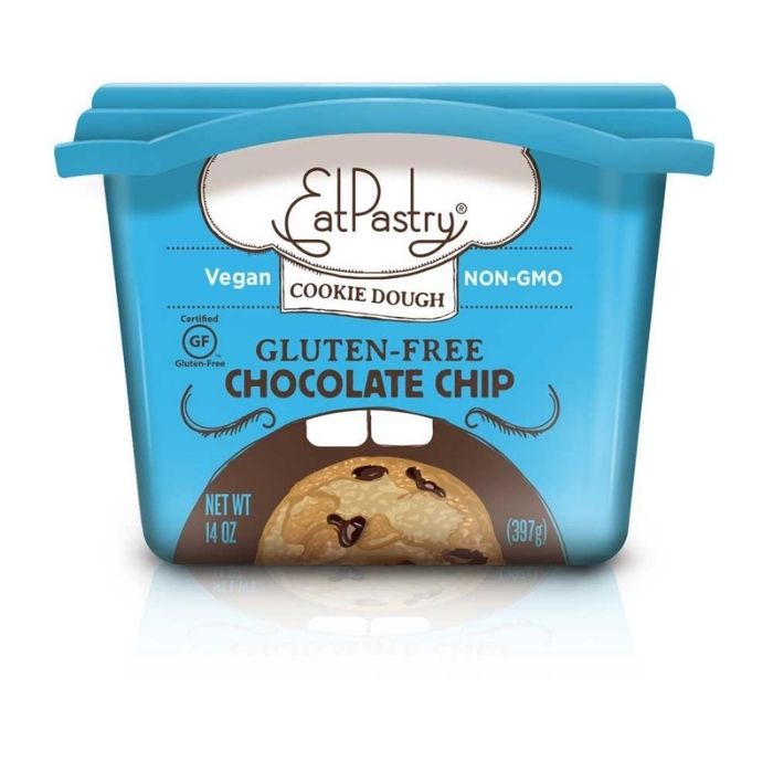 EatPastry  - Cookie Dough GF Chocolate Chip, 14oz- front