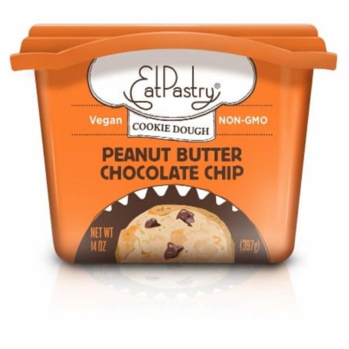 EatPastry - Cookie Dough, 14oz Peanut Butter Chocolate Chip - front