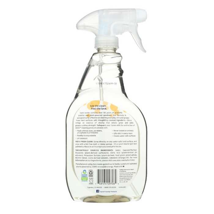 Ecos - All Purpose Cleaner - Orange - back
