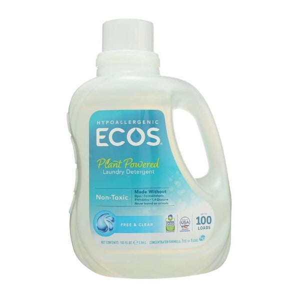 Ecosnext Laundry Detergent, Hypoallergenic, Free & Clear - 50 squares [175 g]