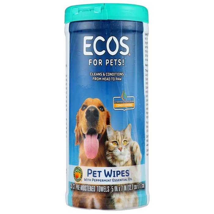 Ecos - Natural Pet Shampoos and Cleaning Products Pet Wipes