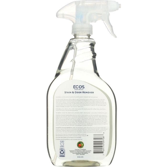 Ecos - Pet Stain & Odor Remover - back