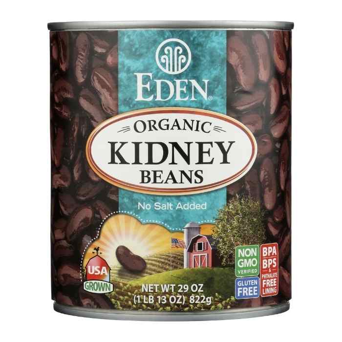 Eden Foods - Organic Dark Red Kidney Beans - 29 Oz - Front