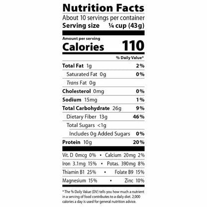Eden Foods - Organic Dark Red Kidney Beans, 16oz - back
