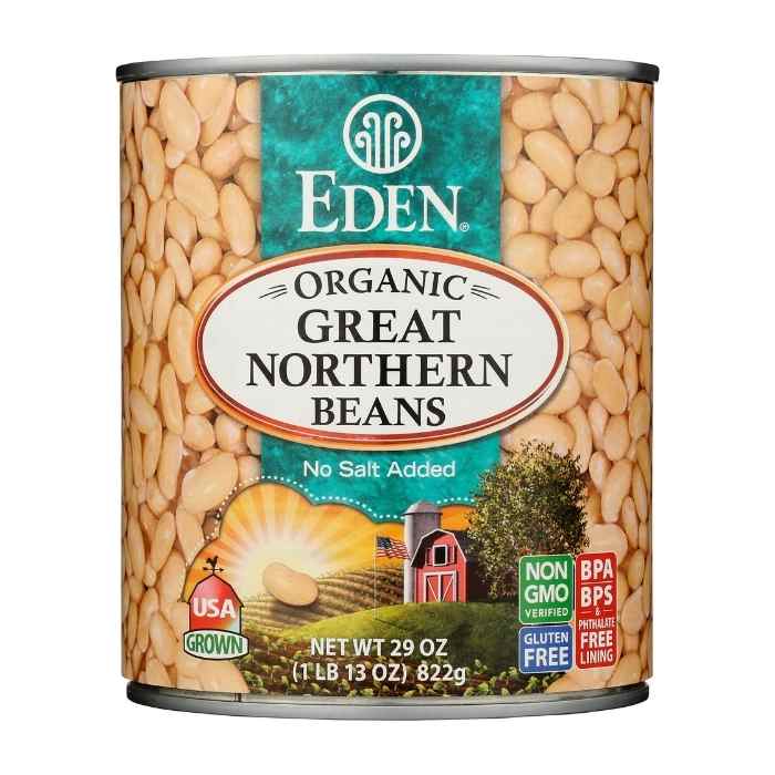 Eden Foods - Organic Great Northern Beans - 29 Oz- Front