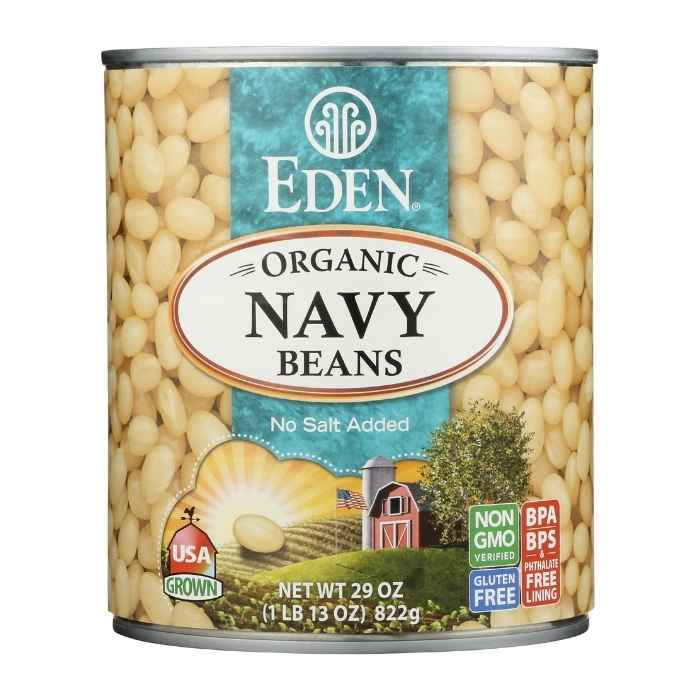 Eden Foods - Organic Navy Beans - 29 Oz - Front