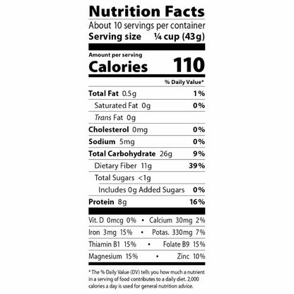 Eden Foods - Organic Pinto Beans, 16oz - back