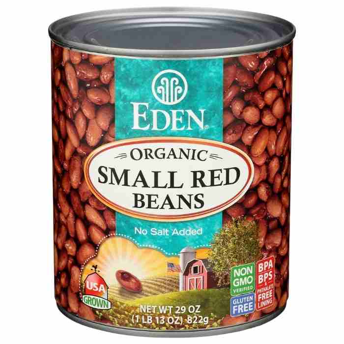 Eden Foods - Organic Small Red Beans - 29 Oz - Front