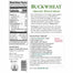Eden Foods - Organic Whole Grain Buckwheat, 16oz - back