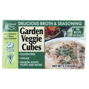 Edward & Sons - Garden Veggie Cubes Broth, 2oz