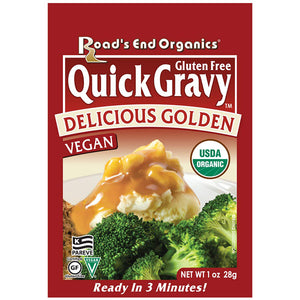Edward & Sons - Road's End Organics Gluten-Free Gravy, 1 fl oz | Assorted Flavors