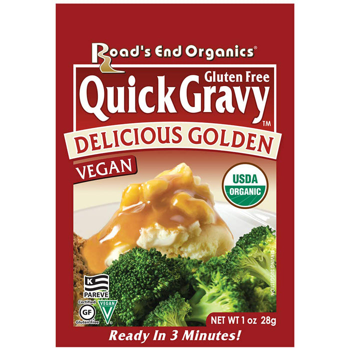 Edward & Sons - Road's End Organics Gluten-Free Gravy - Delicious Golden, 1 fl oz