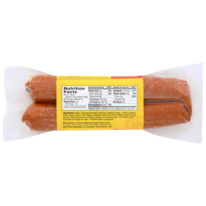 El Burrito - Soyrizo Meatless Soy Chorizo, 12oz - back