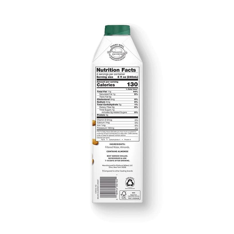 018944001021 - unsweetend milked almonds back