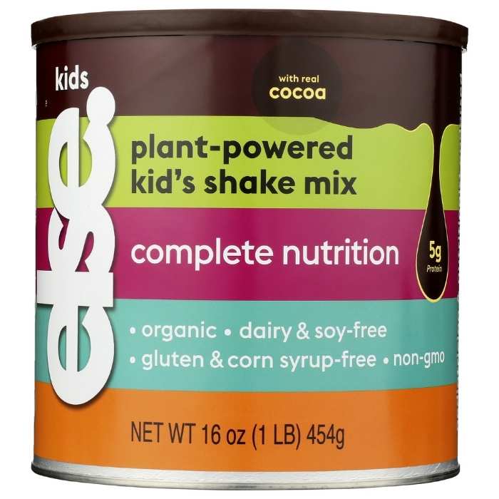 Else Nutrition - Plant Protein Nutritional Chocolate  Shake for Kids, 16oz - front