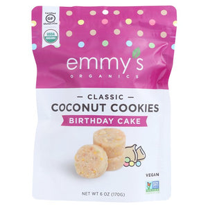 Emmy's Organics - Coconut Cookies, 6oz | Assorted Flavors