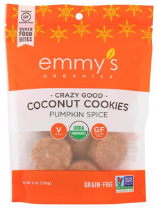 Emmy's Organics Pumpkin Spice Cookie, 6 oz | Pack of 8