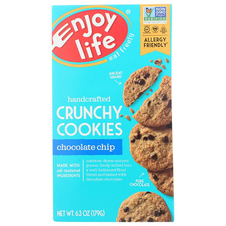 Enjoy Life Crunchy Chocolate Chip Cookies, 6.3 oz