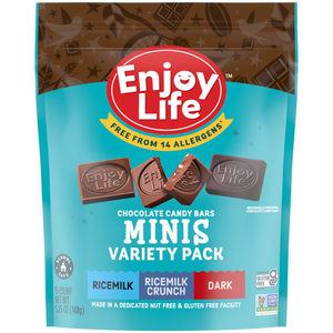 Enjoy Life Mini Chocolate - Variety Pack, 5.25 oz
 | Pack of 6