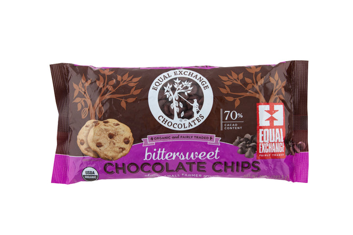 Equal Exchange - Organic Chocolate Chips, 10oz (Bittersweet)
 | Pack of 12 - PlantX US