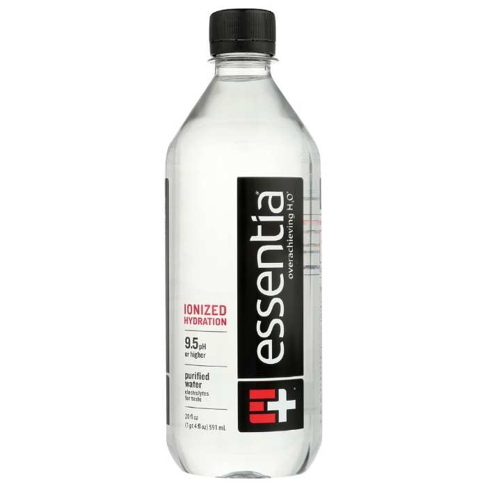 Essentia - Alkaline Ionized Bottled Water 1-Pack, 20 fl oz - front