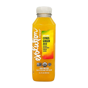 Evolution - Juice Citrus Ginger Zest, 15.2oz | Pack of 6