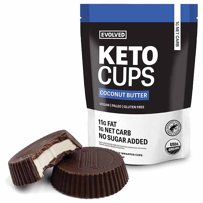 Evolved - Organic Chocolate Keto Cups