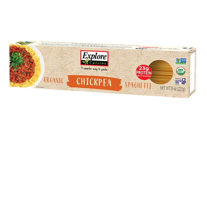 Explore Cuisine Organic Chickpea Spaghetti 8 Oz
 | Pack of 12 - PlantX US