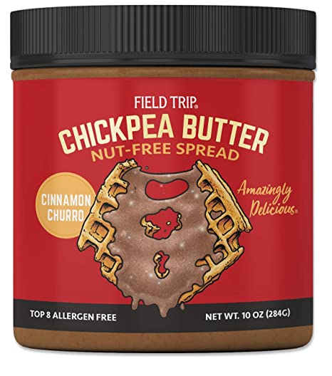 FIELDTRIP Chickpea Cinnamon Churr Spread, 10 oz
 | Pack of 6 - PlantX US