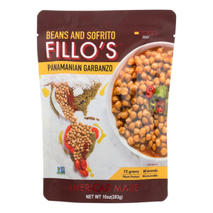 FILLOS Beans Garbanzo Panamanian, 10 oz | Pack of 6