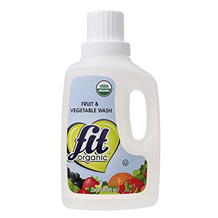 FIT ORGANIC: Fruit & Vegetable Wash Soaker, 32 oz 
 | Pack of 12 - PlantX US