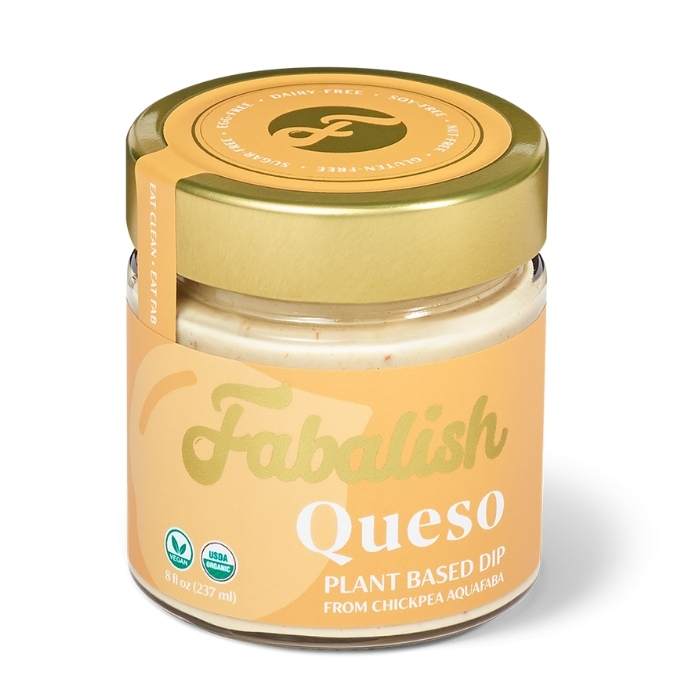 Fabalish - Plant-Based Queso Dip, 8oz - Front