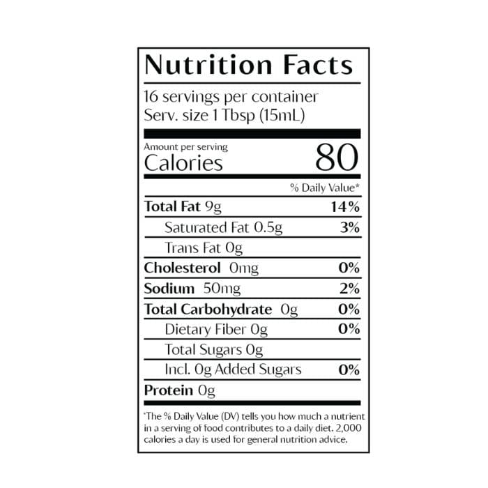 Fabalish - Plant-Based Ranch Dip, 8oz - nutrition facts