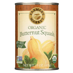 Farmers Market Foods - Canned Butternut Squash, 15oz