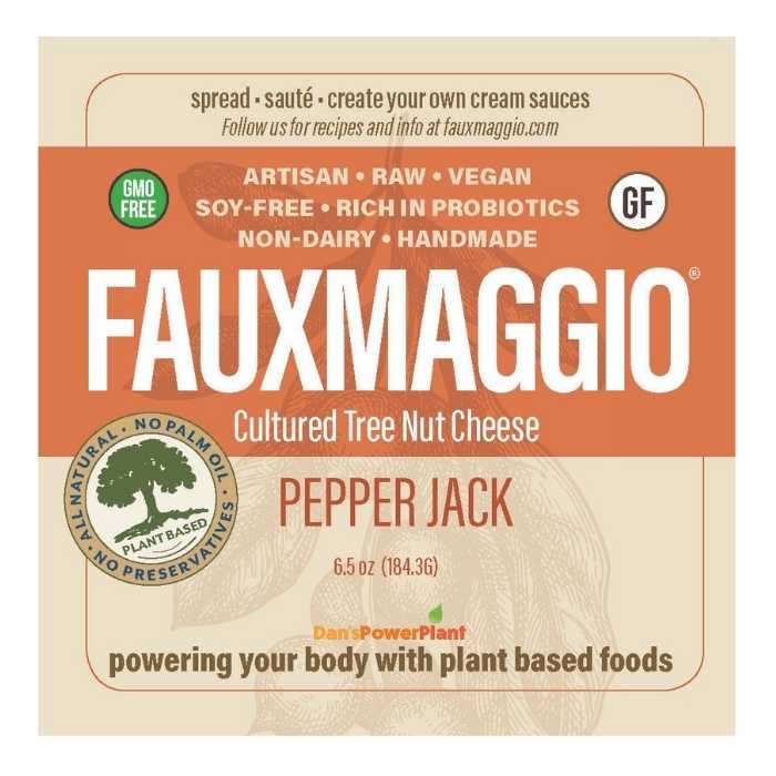 Fauxmaggio - Cultured Nut Cheese Spread Pepper jack