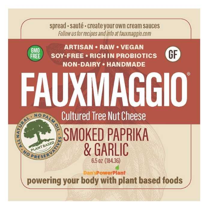 Fauxmaggio - Cultured Nut Cheese Spread Smoke Paprika Garlic