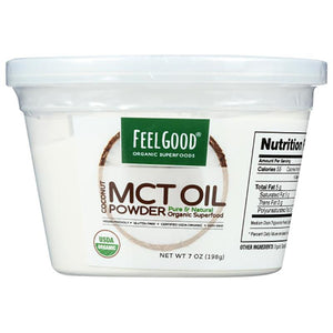 FeelGood Superfoods - Coconut MCT Oil Powder, 7oz
