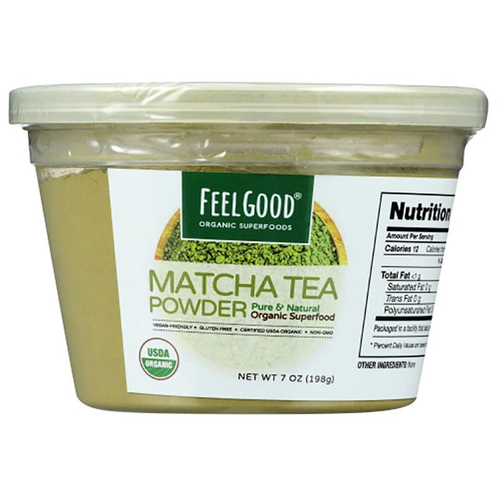 Feelgood Organic Superfood Matcha Powder, 7 oz