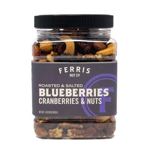 Ferris Coffee & Nut Co. - Roasted Salted Blueberries, Cranberries & Nuts, 16oz