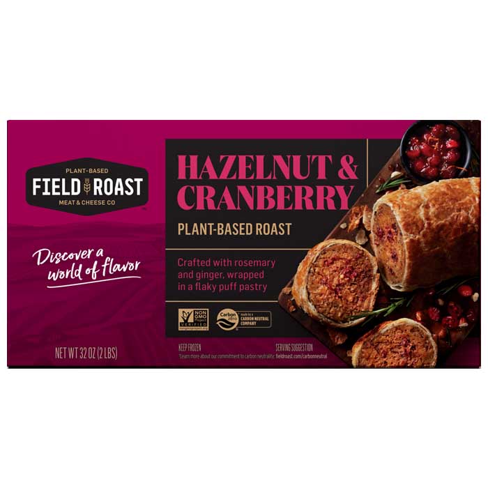 Field Roast - Plant-Based Hazelnut & Cranberry Roast, 2lb