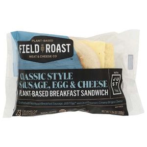Field Roast - Sausage, Egg & Cheese Breakfast Sandwich, 7.34oz