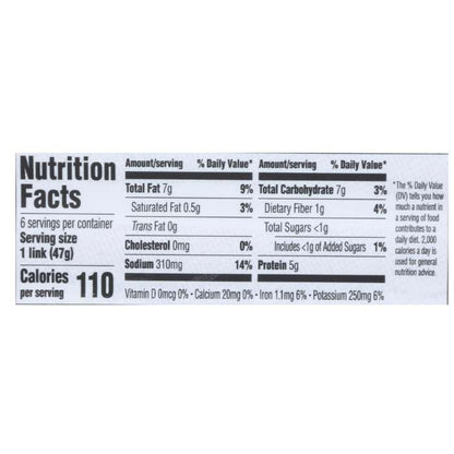 Field Roast - Signature Stadium Dog Plant-Based Hot Dogs - back