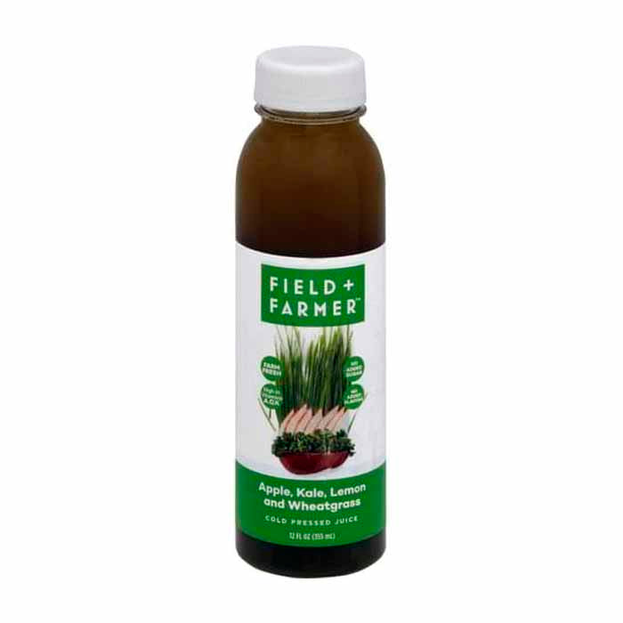 Field & Farmer - Juice - Kale Apple Wheatgrass, 12oz