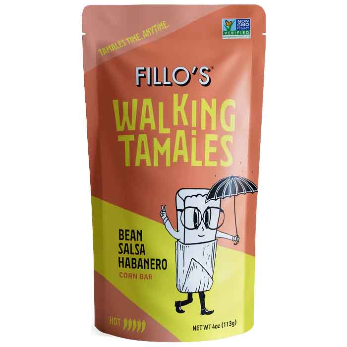 Fillo's - Walking Tamales Bean Salsa - Habanero, 4oz