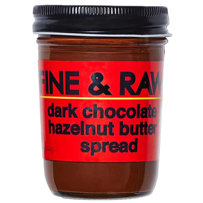 Fine & Raw Chocolate Hazelnut Butter Spread, 8oz Assorted Flavors