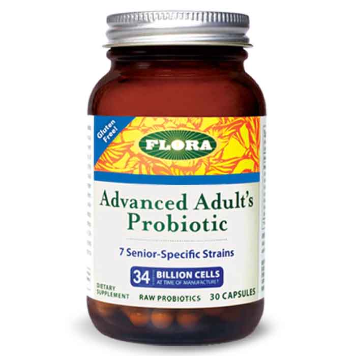 Flora Health - Probiotic Advanced Adult, 30sg 